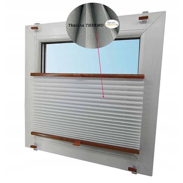 plisovaná roleta Termo Premium na míru 114x120 cm
