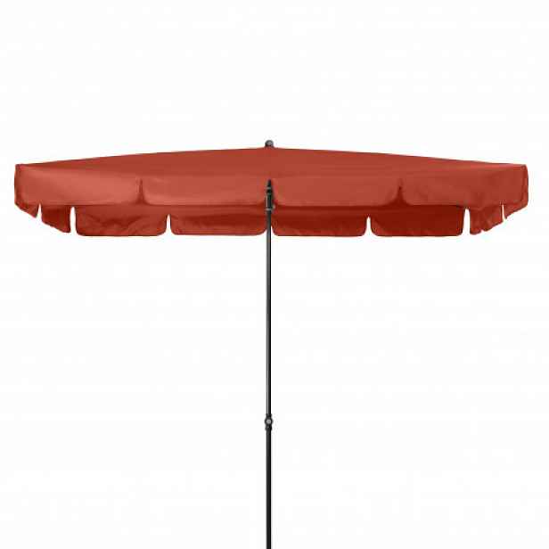 Naklápěcí slunečník Doppler SUNLINE WATERPROOF 260 x 150 cm- terakota (cihlová)