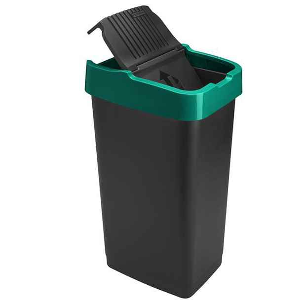 Plastový odpadkový koš HEIDRUN 60l Varianta: ŽLUTÁ