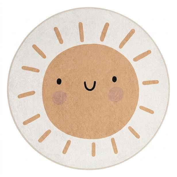 Pratelný dětský koberec ø150 cm Sunny World – Mila Home
