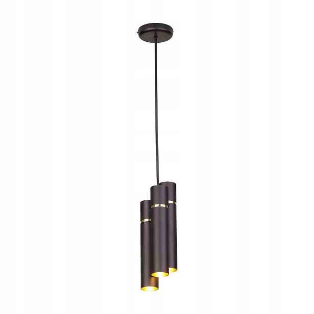 Závěsná lampa Eko-Light Lynx MZ5003 6xE14 Černá Zlatá Kovová Mosaz pro Sal