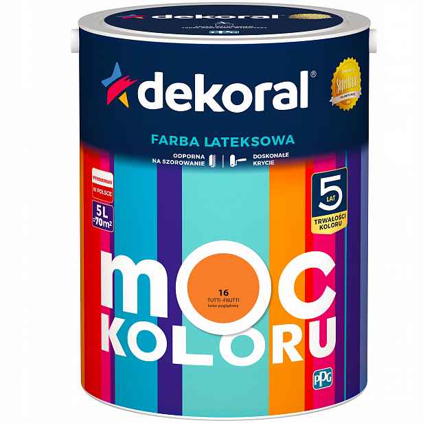 Barva do interiéru Dekoral 5L Tutti-frutti