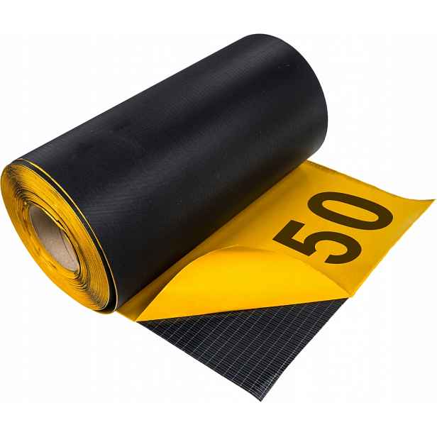 Epdm páska Plné lepidlo 50 cm/20 m fólie membrána okna