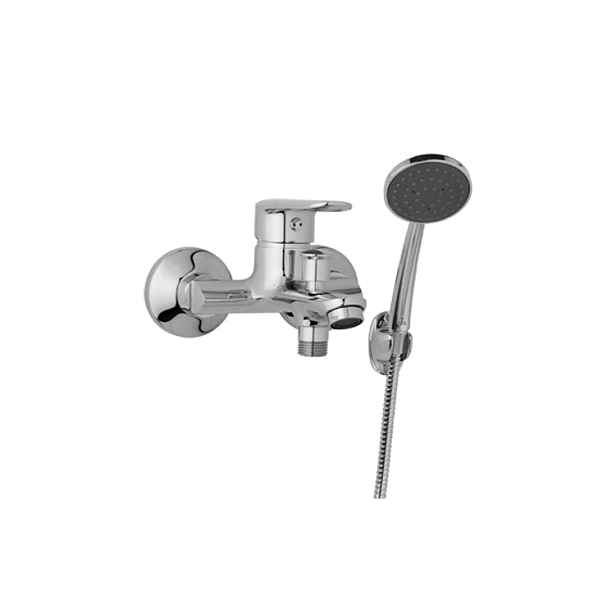 JB Sanitary Finery F10 45 01 - Vanová nástěnná baterie 100 mm s příslušenstvím