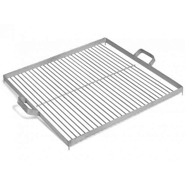Nerezový grilovací rošt CookKing 50 × 50 cm pro ohniště 70 cm