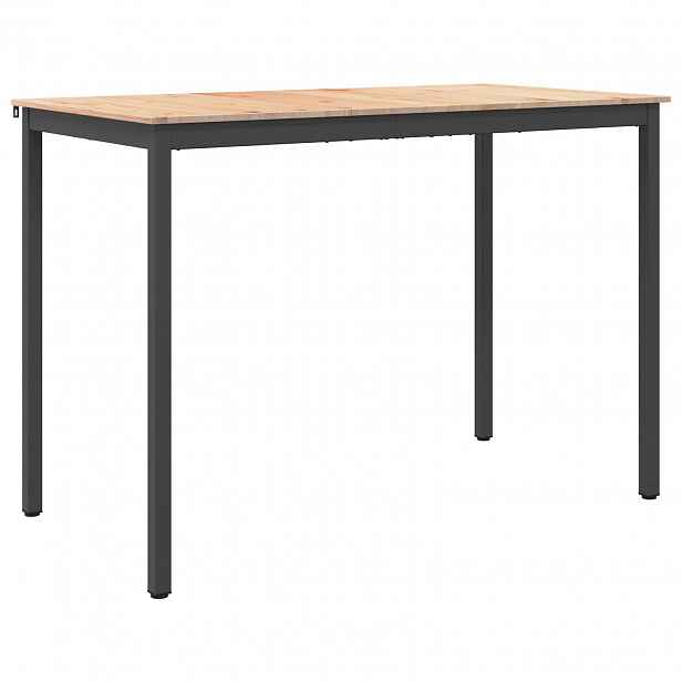 vidaXL Barový stůl 150 x 80 x 105 cm Masivní borové dřevo Přírodní