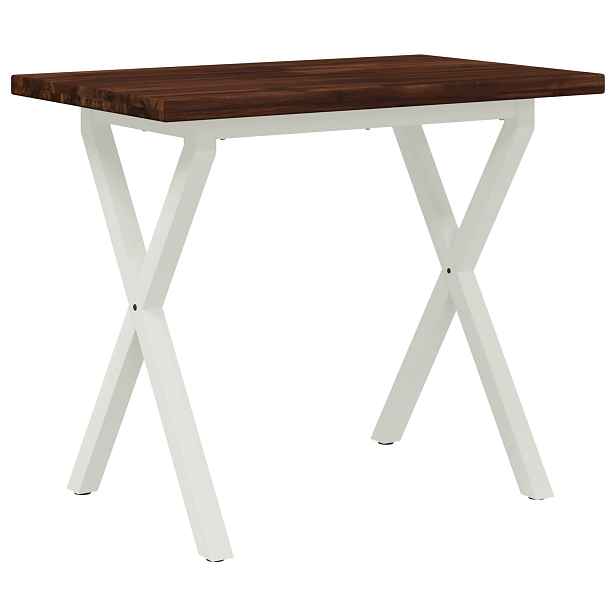 vidaXL Čtvercový jídelní stůl 90 x 55 x 75 cm Masivní akátové dřevo