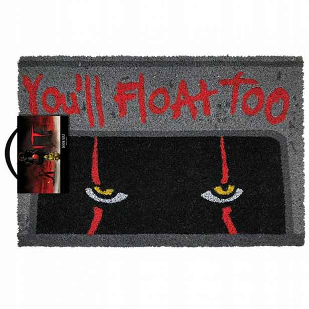 Rohožka It (Pennywise) You'll Float Too 60 x 40 cm