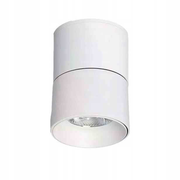 Stropní svítidlo bodová, nastavitelná, Led 7W, bílá, tuba kulatá 4000K Abruzzo