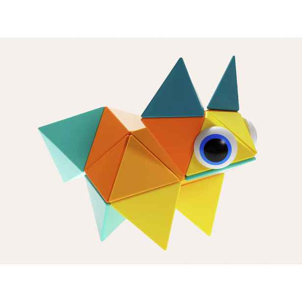 Ulitu Magnetická stavebnice Origami 38 ks