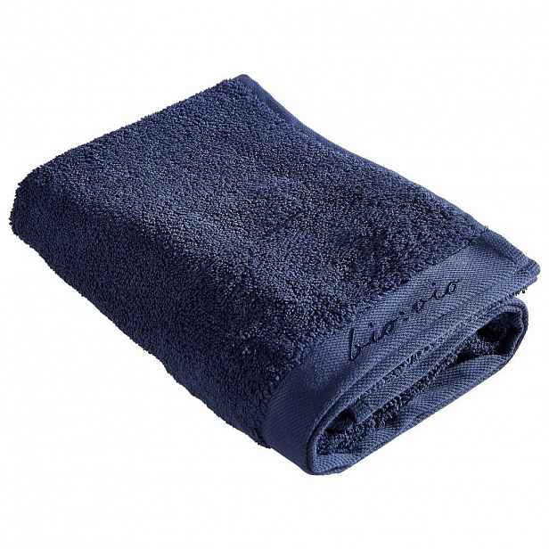 XXXLutz RUČNÍK, 50/100 cm, tmavě modrá Bio:Vio - Ručníky pro hosty - 004417004123