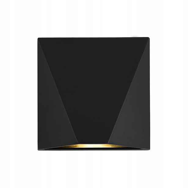 Venkovní nástěnná lampa černá Led teplá barva IP54 Maytoni