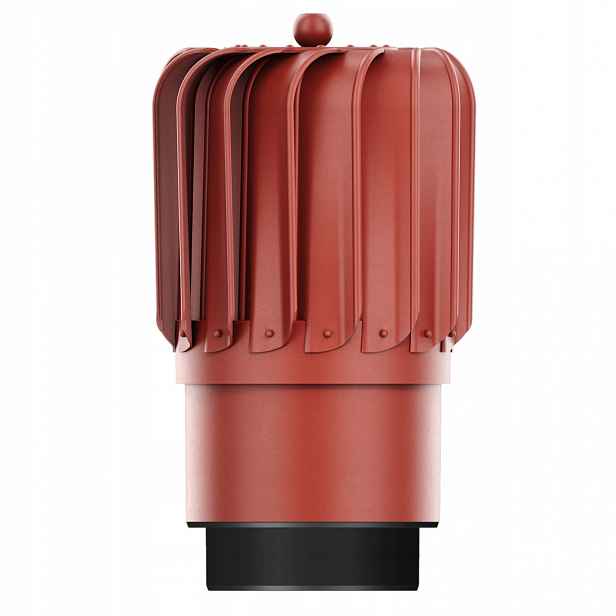 Komínová vložka do ventilace Otočná fi150+REDUKCE 110 Červená 3009