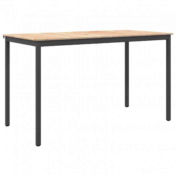 vidaXL Barový stůl 180 x 90 x 105 cm Masivní borové dřevo Přírodní