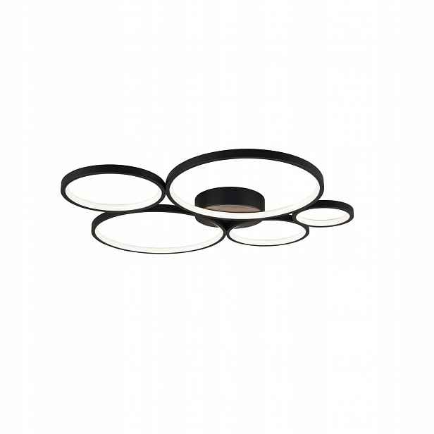 stropní svítidlo Led Stropní Svítidlo Svítidlo Černá Moderní 35W 5800lm Velon Trio