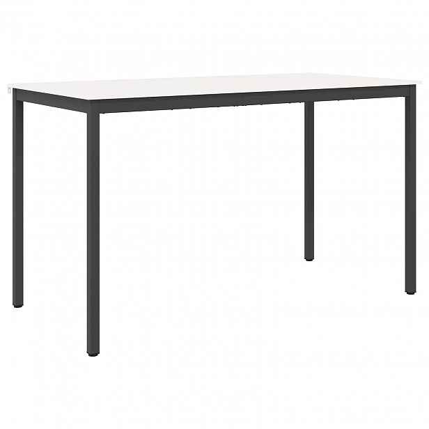 vidaXL Barový stůl Bílá 180 x 90 x 105 cm Masivní borové dřevo