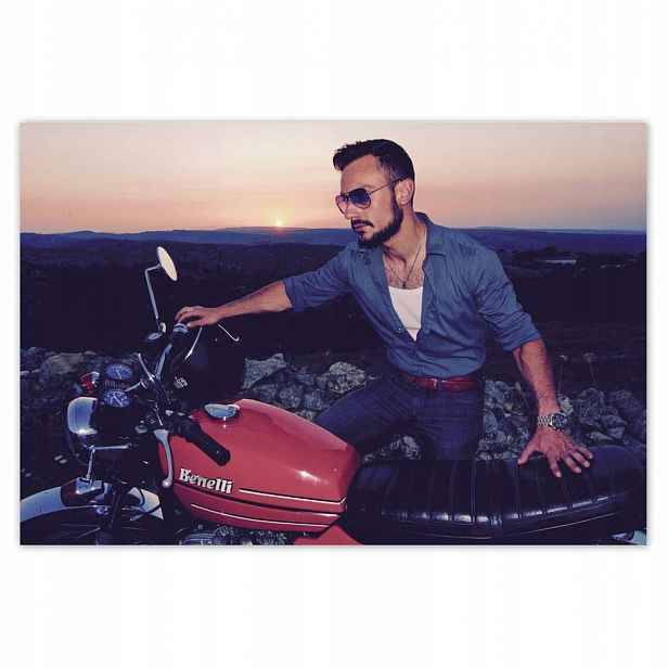 Plakáty 200x135 Motocyklová motorka
