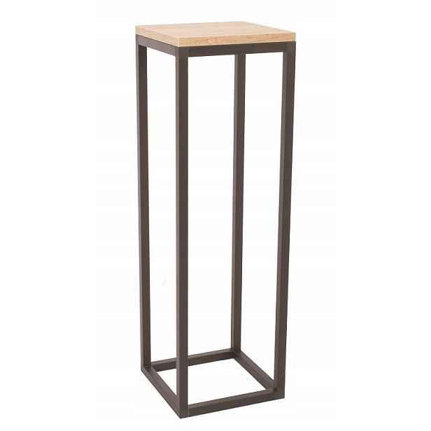 Držák Na Květináč Velký Stojan Loft Alu 80 CM Dub Možnosti