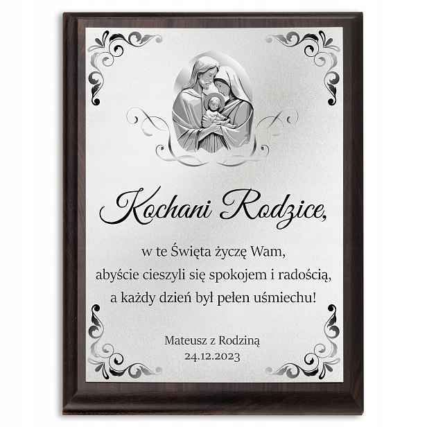 Dárek K Vánocům Pro Rodiče Obrázek Se Svatou Rodinou Sw mt svátek swx1