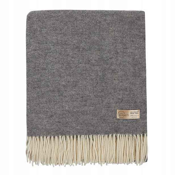 Vlněná Deka teplá měkká 100% vlna pléd deky 190x220 Cozy Blankets