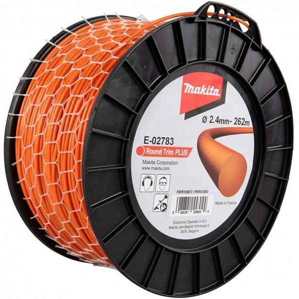 Makita - Náhradní struna 2,4 mm, délka 262 m E-02783