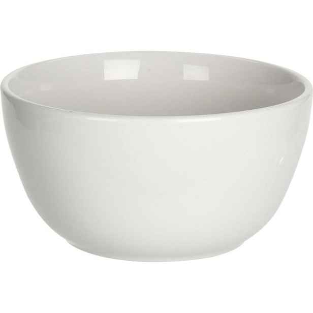 miska ml, d15,5x8cm, bílá, porcelán