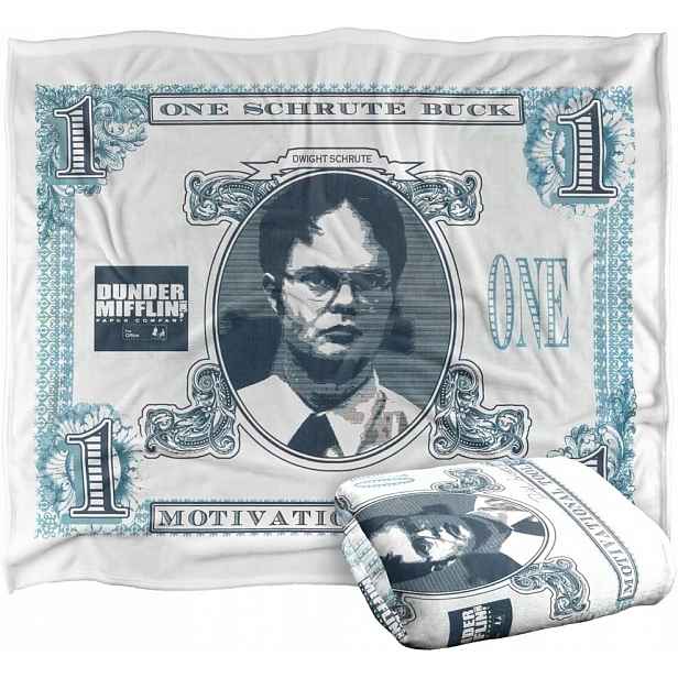 The Office dwight schrute Silky Touch měkká přikrývka 152 x 127 cm