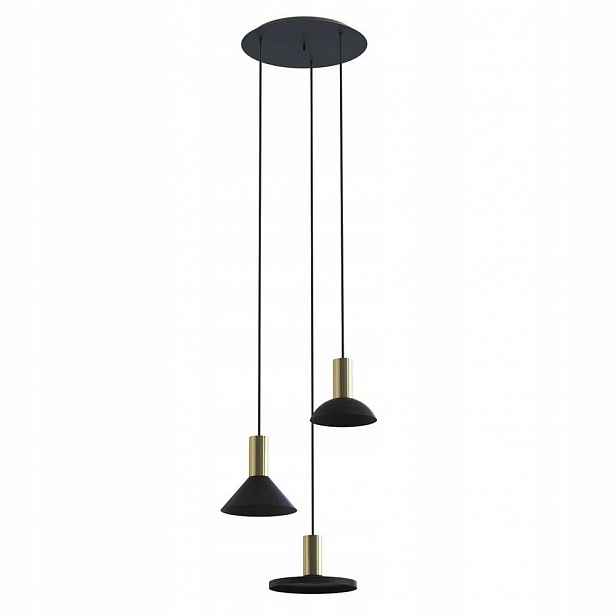 Závěsná lampa Hermanos III Černá Moderní Nowodvorski