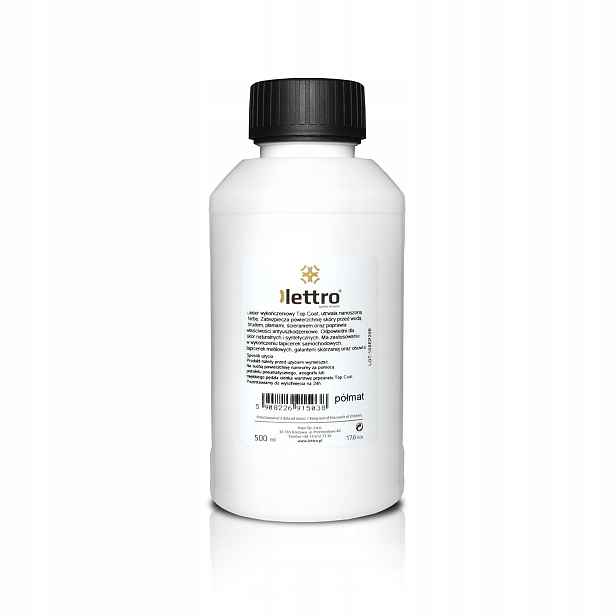 Dokončovací lak Lettro Top Coat 500 ml polomatný