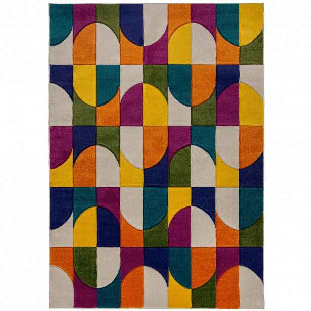 Flair Rugs TKANÝ KOBEREC, 120/170 cm vícebarevná