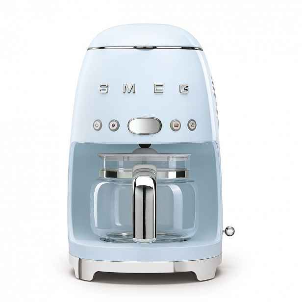 Překapávač na kávu Smeg 50´s Retro Style, pastelově modrý