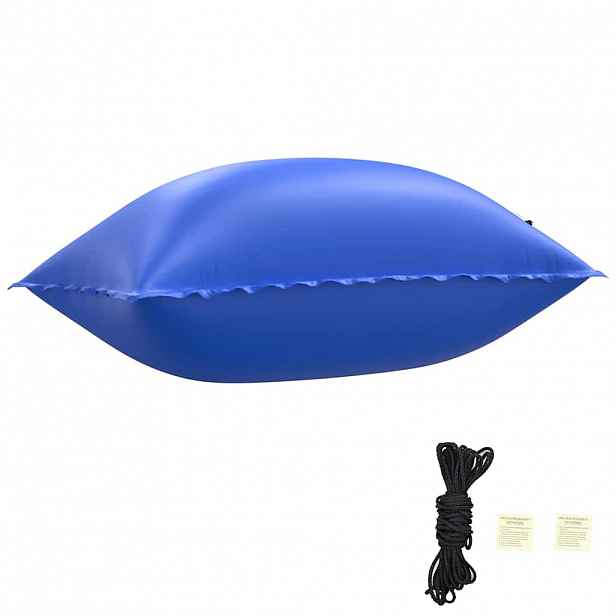 vidaXL Zimní bazénový polštář Modrá 380 x 180 x 140 cm PVC