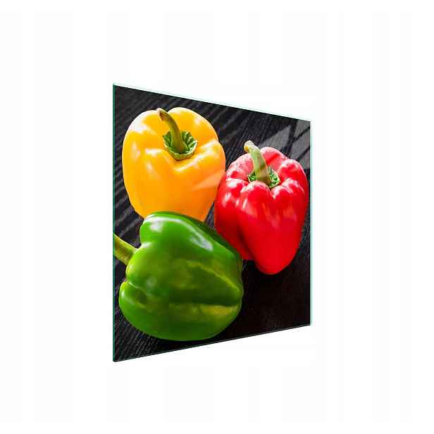 7v1 Skleněná ochranná deska na sporák 50x52 Paprika