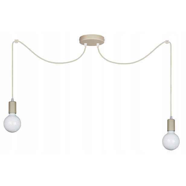 Závěsná stropní lampa Pajak 2 lustry 2xE27 Loft stropní svítidla do obývacího pokoje