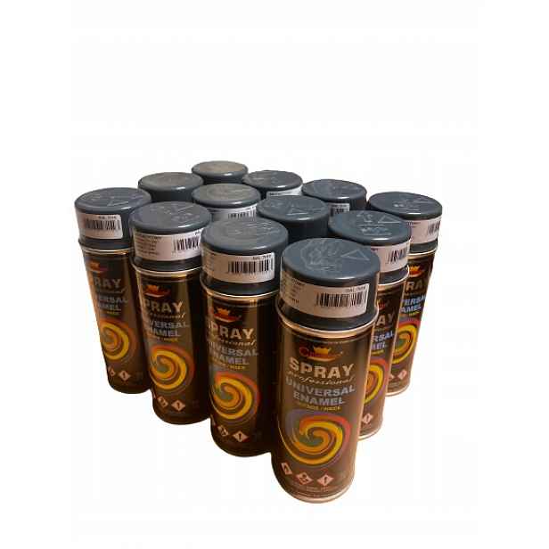 Barva 12 zst Lak Sprej Smalt 400ml Ral 7016 Antracit