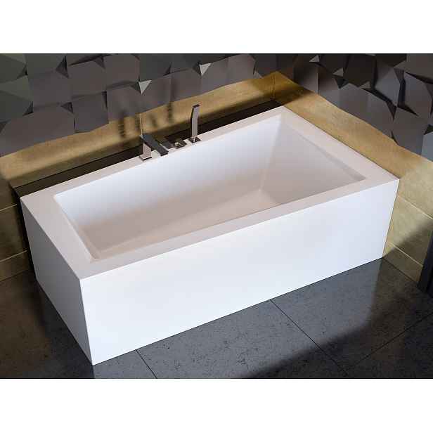BESCO Olsen Spa  Intima VANINTI15P - Asymetrická vana INTIMA