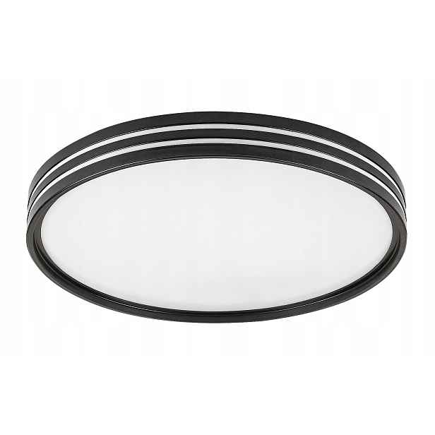 Stropní Svítidlo 39 cm Led 25W černý matný kulatý Epora 71118 Rabalux