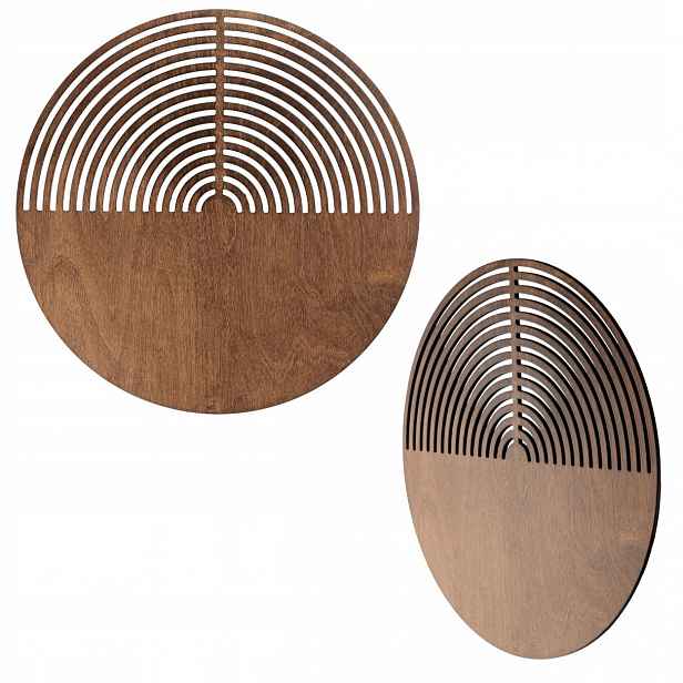 Nástěnná Lampa Dub 40 cm 2xG9 skleněné stínítko moderní loft do obývacího pokoje