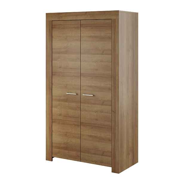Piaski Šatní skříň Sky II 110 cm dub Riviéra
