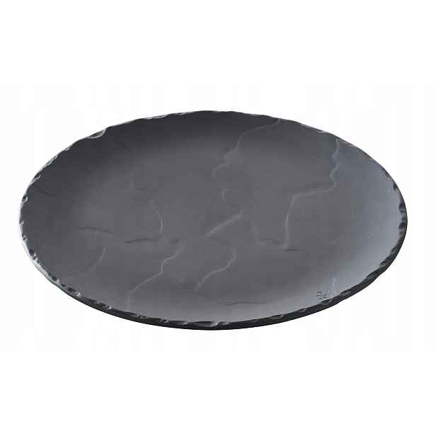 Revol Basalt talíř kulatý 32 cm Matt slate style