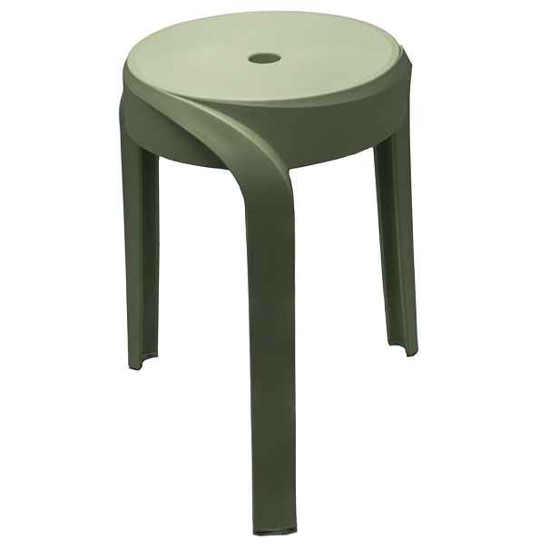 Ridder STAN koupelnová stolička, průměr 30cm, verde
