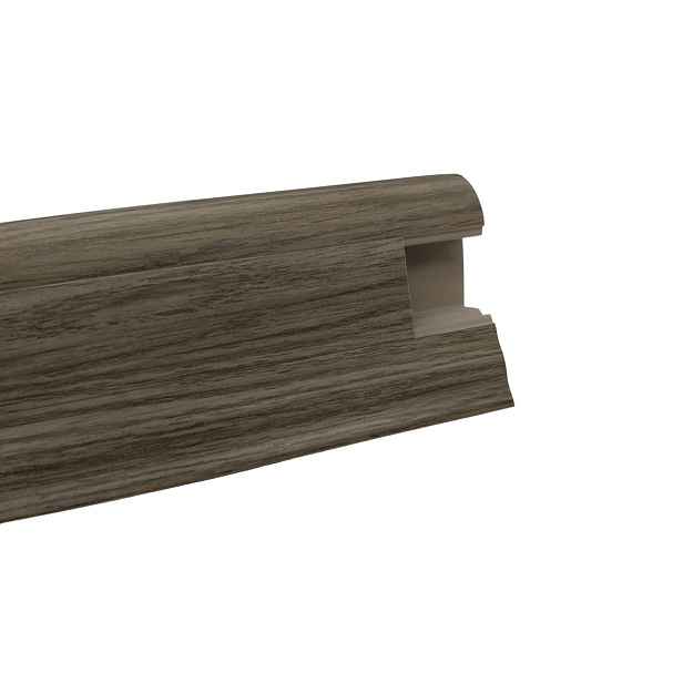 Soklová podlahová lišta SLK50 W466 Dub lávový 2,5 m, 2500x50x25 mm, hnědá, Döllken