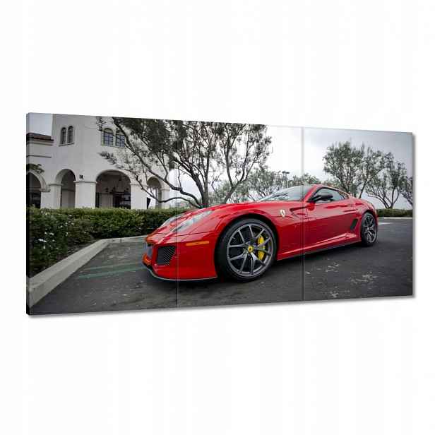 Obraz 120x60 Červené Ferarri