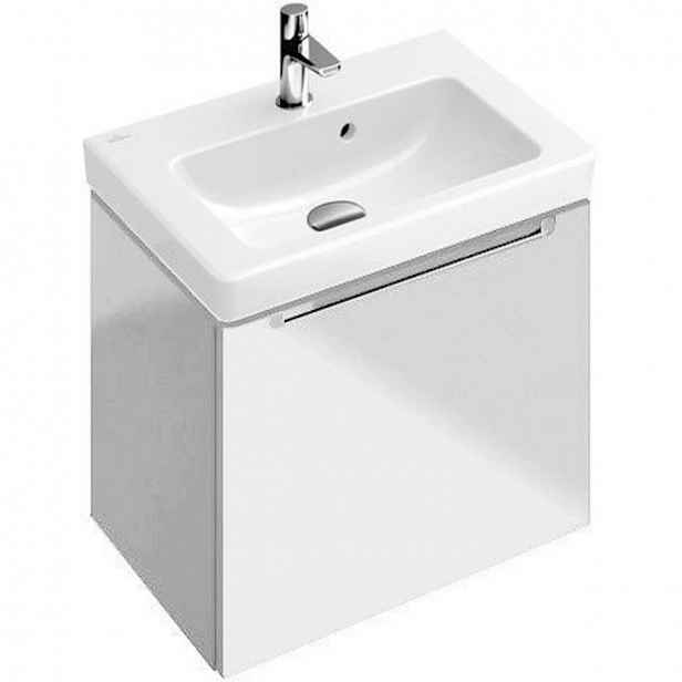 Skříňka pod umývátko Villeroy & Boch Subway 2.0 48,5 cm, bílá lesklá A68510DH