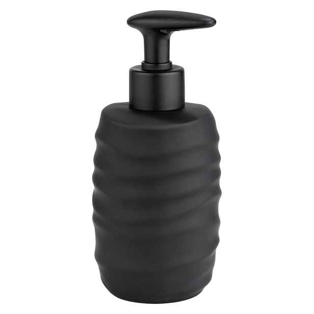Černý keramický dávkovač mýdla 400 ml Illana – Wenko
