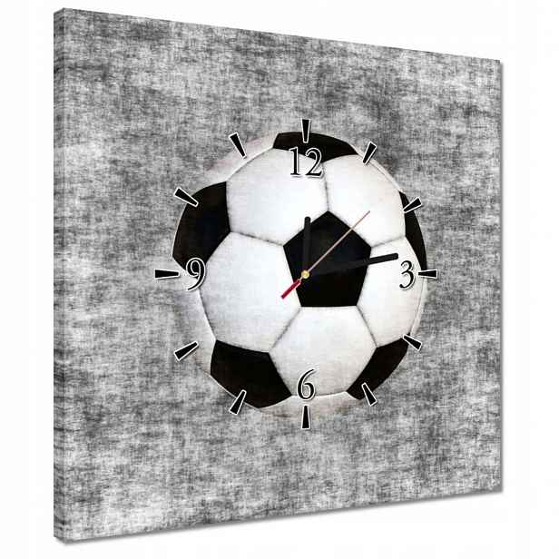 Hodiny 40x40 Fotbal