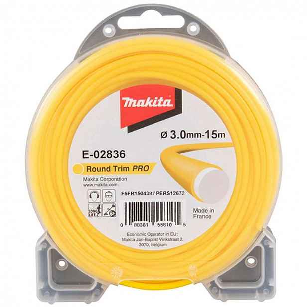 Makita - Náhradní struna 3,0 mm, délka 15 m E-02836