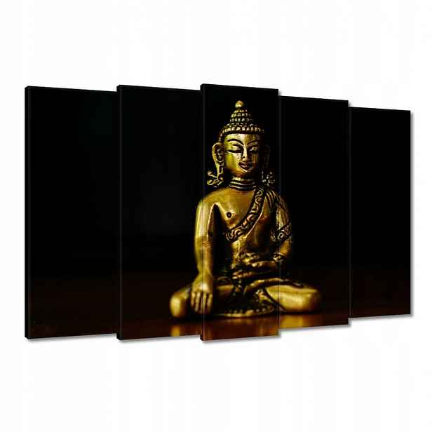 Obrazy 150x95 Zlatý Buddha Zlato
