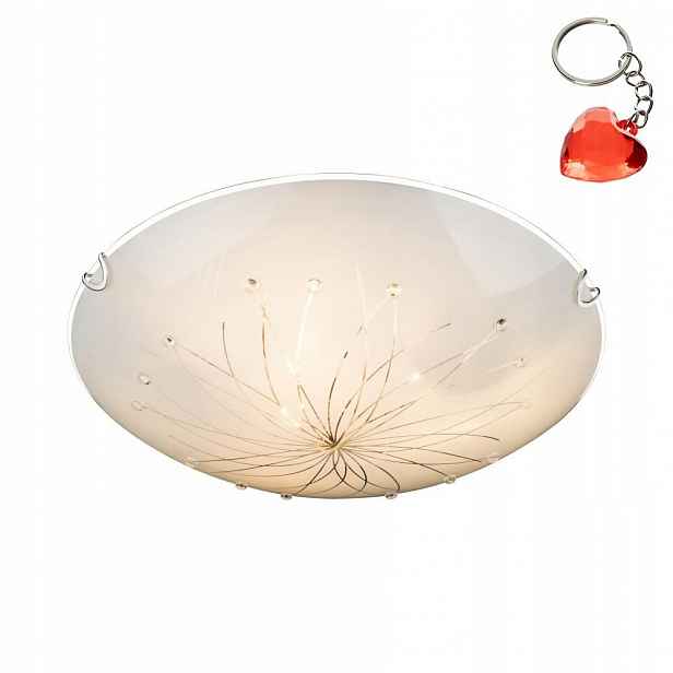 Stropní Svítidlo do obývacího pokoje 3xE27 60W skleněný 40 cm Calimero I 40402-3 Globo