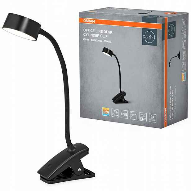 Stolní Led stolní lampa stmívatelná 4.8W 3000-6500K Cct 221lm Office